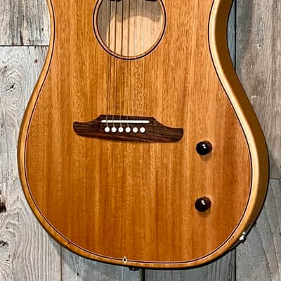 Fender Highway Series Dreadnought Mahogany Top All Mahogany image 1