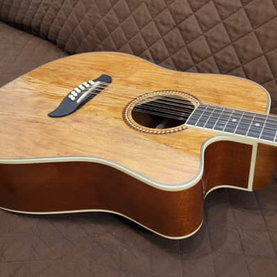 Oscar Schmidt OD312CESM Dreadnought Cutaway Style Mahogany Neck 12-String Acoustic-Electric Guitar image 14