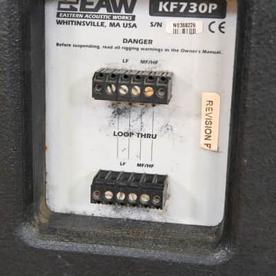 EAW KF730P 3-Way Passive Full-Range Loudspeaker (PAIR) CG01XJZ image 9