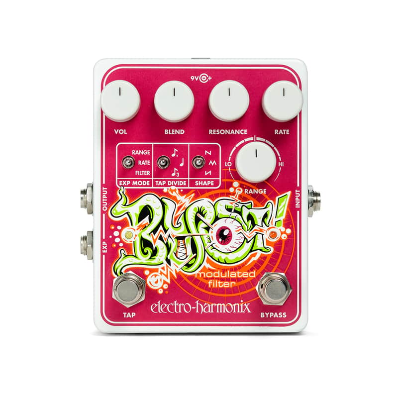 Electro-Harmonix Blurst Modulated Filter Pedal 2017 - Present - Pink/White image 1