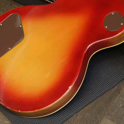 1973 Gibson Les Paul Deluxe Electric Guitar Cherry Sunburst + OHSC image 16