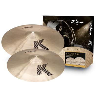 Zildjian K Paper Thin Crash Pack Set - Cymbal Set image 3