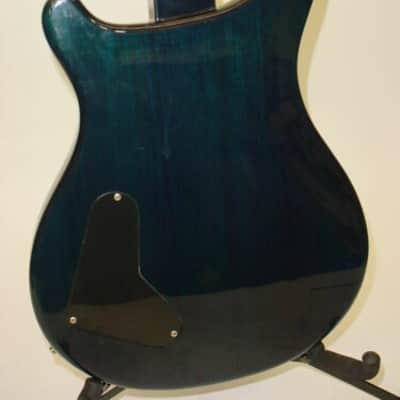 PRS SE Santana Electric Guitar - Transparent Blue image 10