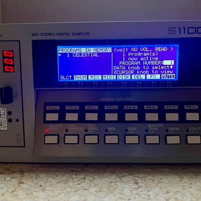 Akai S1100 MIDI Stereo Digital Sampler • Serviced & Warranty