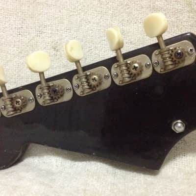 Teisco Sekova St. George Jaguar Style 1960's Redburst image 19