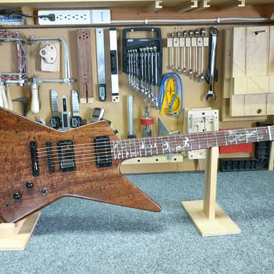 Kenneth Lawrence Chechen Explorer Guitar James Hetfield Metallica Esp Gibson KL Exp image 1