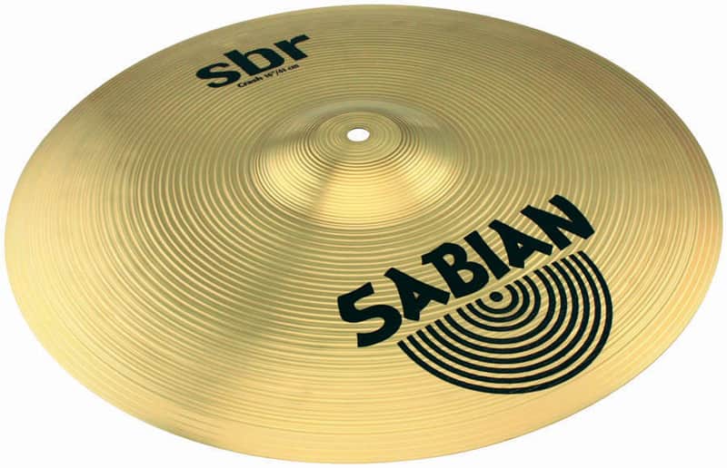 Sabian 16-Inch SBr Crash Cymbal image 1