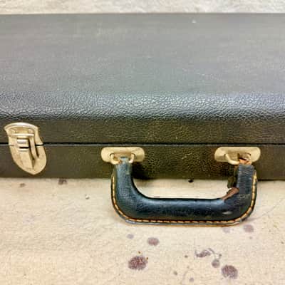 Vintage 1960's Fender Precision-Jazz-Tele Bass Guitar Case Tail-Logo 1967-1972 image 6