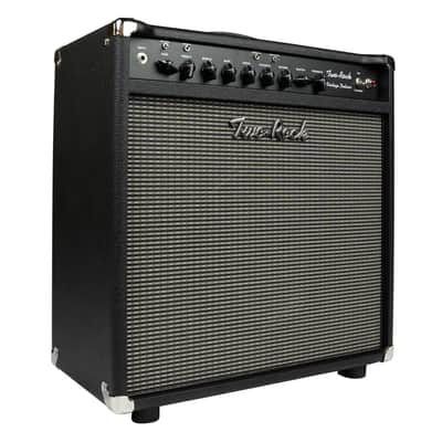 Two-Rock Vintage Deluxe 40W Combo, 230V - Black Bronco, Vintage Silver Grill image 3