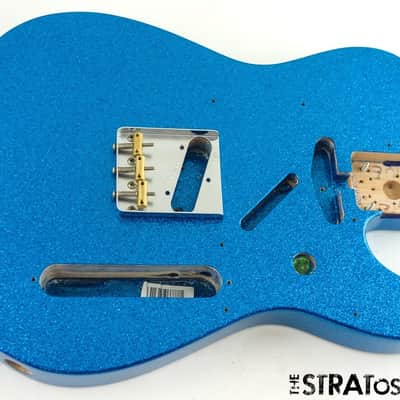 Fender J Mascis Road Worn Tele BODY + HARDWARE, Telecaster Bottle Rocket Blue image 1