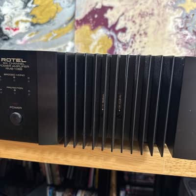 Rotel RMB-1066 Six Channel Home Theater Back Power Amplifier Bridged Mono image 3