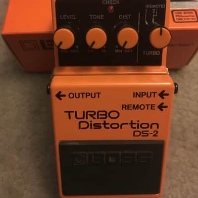 Boss DS-2 Turbo Distortion 1987 - 1989 Made In Japan | Reverb
