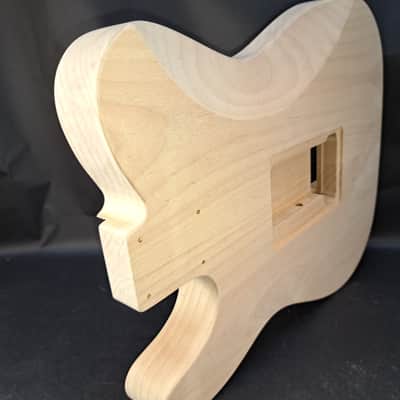 Unfinished Alder HxS body - Tele -for Fender Strat Stratocaster neck Floyd Rose J2512 image 7