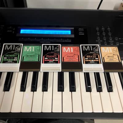 Korg M1 Prog/Combi Sound Cards for Piano, Brass, Orchestra