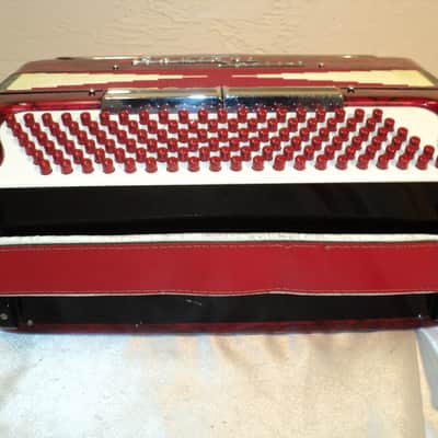 Vintage Borsini Bros. Gaviani Special Italian Accordion w/ Case image 4