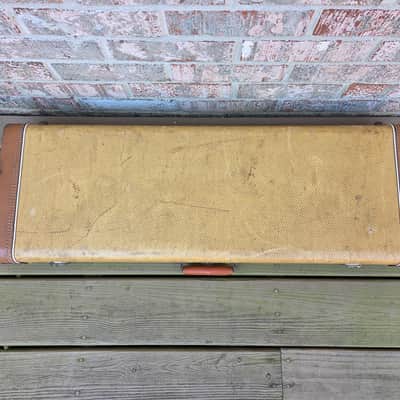 Vintage 1957 Fender Studio Deluxe Six Lap Steel Guitar w/ Original Tweed Hardshell Case, Legs! image 16