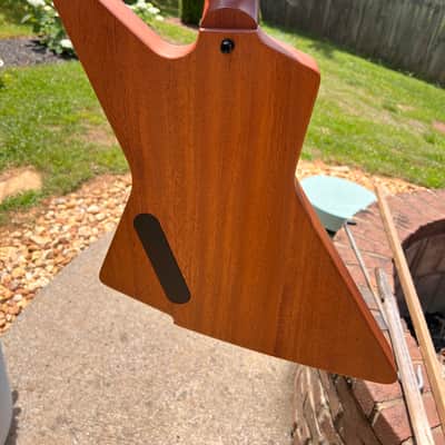 Schecter USA Custom Shop E-1 2020 - Gloss Natural Top / Satin Natural Back image 6