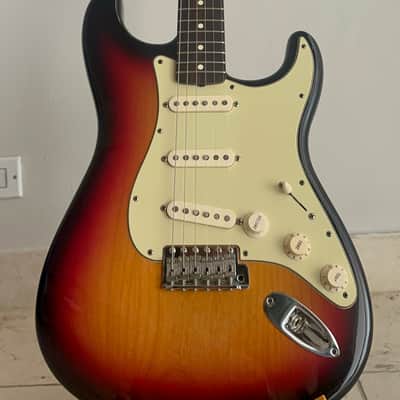 John Mayer Fender Artist Signature Sunburst + Mint Green Pickguard - 2008 image 4