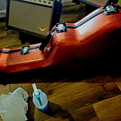 Gretsch 6120 Chet Atkins Hollow Body 1960-61 - Orange image 14
