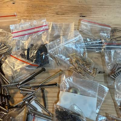 bulk lot of Guitar pickup screws direct mount fram or pickguard for luthier repairs image 3
