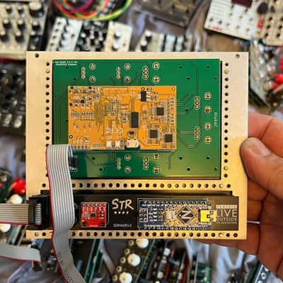 Eurorack 1U to 3U adapter for Intellijel size like FlatSix Modular image 2