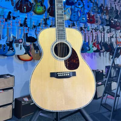 Martin OM-45 Standard Series Acoustic Guitar - Natural with Aging Toner, Get Plek'd, 339 image 5
