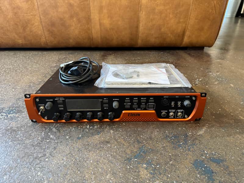 Avid Eleven Rack Guitar Multi-Effects Processor and Pro Tools