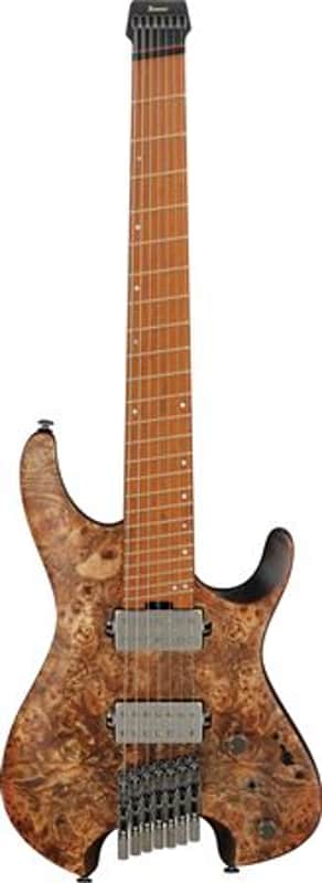 Ibanez QX527PB Quest 7-String Electric Guitar with Gig Bag Antique Brown Stain image 1