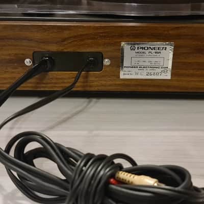 VINTAGE PIONEER TURNTABLE 1970,s/MADE IN JAPAN/110V-240V image 5