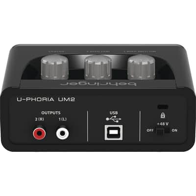 Behringer U-PHORIA UM2 2x2 USB Audio Interface image 15