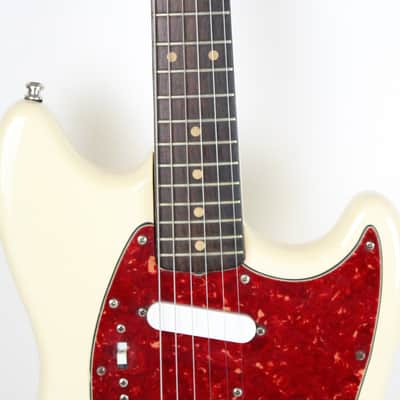 1964 Vintage Fender Duo-Sonic Professionally Refinished White Brazilian Rosewood ~CELAN~ +OHSC USA 1960's Pre-CBS L-Series image 8