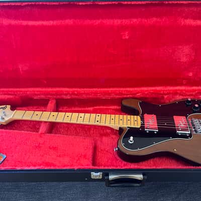 1974 Greco TD500 Telecaster Deluxe Mocha Made in Japan Vintage w/ Fernandes Hard Case image 20