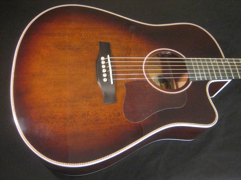 Seagull Peppino Signature CW Bourbon Burst Anthem  --repaired-- image 1