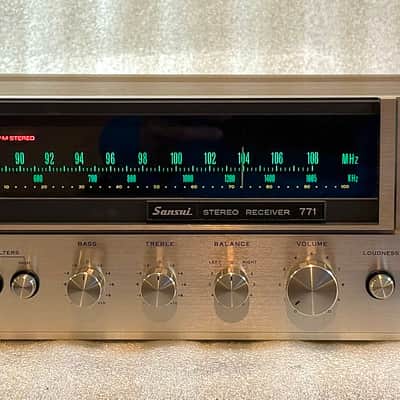 Vintage Sansui 771 Stereo Receiver PERFECT TEN!!! None Nicer!!! image 2