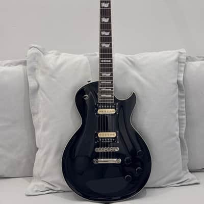 ESP Eclipse-I Guitar, Black, with Seymour Duncan Pickups 2008 - Black image 4