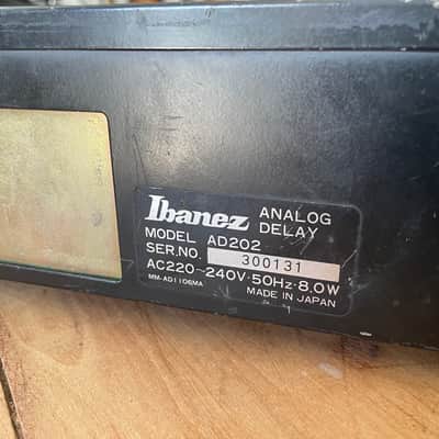 Ibanez AD202 Analog Delay 1980s - Black imagen 4