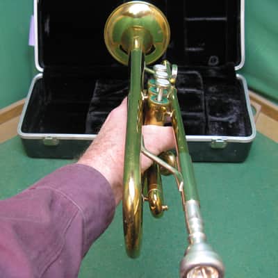 Bach Bundy Trumpet 1973 - Reconditioned - Original Case & Bach 7C MP image 15