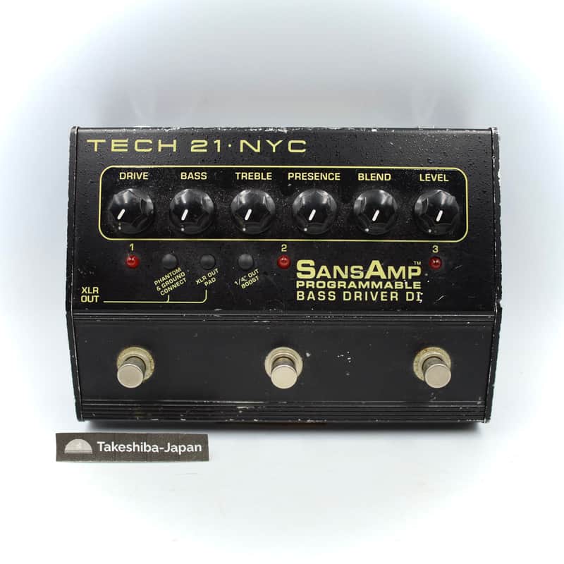 Tech 21 Sansamp Programmable Bass Driver