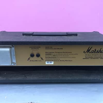 Marshall Valvestate 100V Model 8100 2-Channel 100-Watt Guitar Amp Head 1991 - 1998 - Black image 2