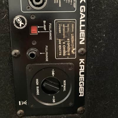 Gallien-Krueger 410RBH/8 Bass Cabinet Late 90s - black image 3