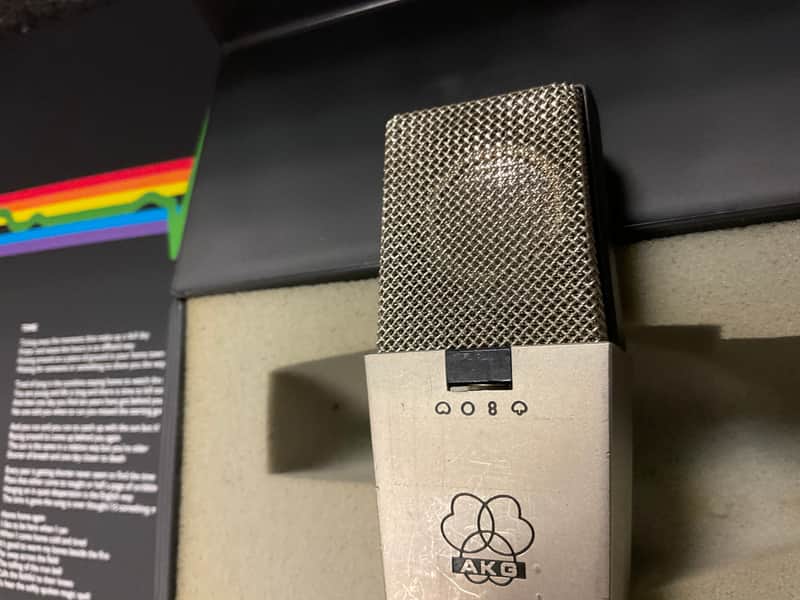 AKG EB 414 SILVER VINTAGE CK12 nylon capsule original image 1