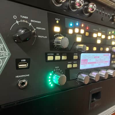 Kemper Amps Profiler PowerRack 600-Watt Digital Modeling Guitar Amp Head with Remote 2013 - 2025 - Black image 2