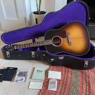 Gibson Custom Shop Murphy Lab '42 Banner J-45 Reissue Light Aged Vintage Sunburst image 1