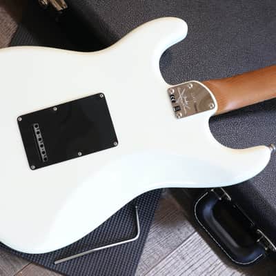 2020 Fender Custom Shop Empire 67 Super Stratocaster Electric Guitar Aged Olympic White NOS + COA OHSC image 14