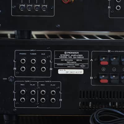 Pioneer SA-5800 and TX-6800 both never used in original box image 13