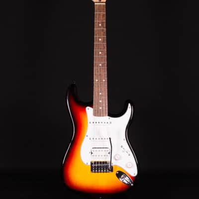 Squier Affinity Stratocaster Junior HSS, Laurel FB, 3-Color Sunburst image 5
