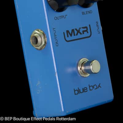 Vintage MXR Blue Box Block Logo 1977 s/n 3-008 612 as used by Jimmy Page, Rowland S Howard - Birthday Party image 2