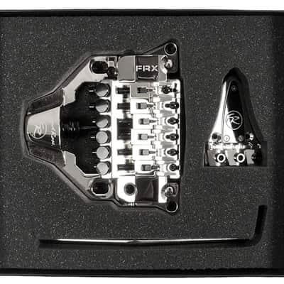 NEW! Floyd Rose FRTX04000 Nickel W/ Free EZ Mount Install Video - Fits Les Paul SG & Most Stop Tail Guitars (No Routing) FRX