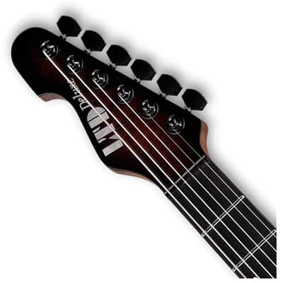 ESP LTD SN-1000HT QM Electric Guitar - Dark Brown Sunburst - B-Stock image 4