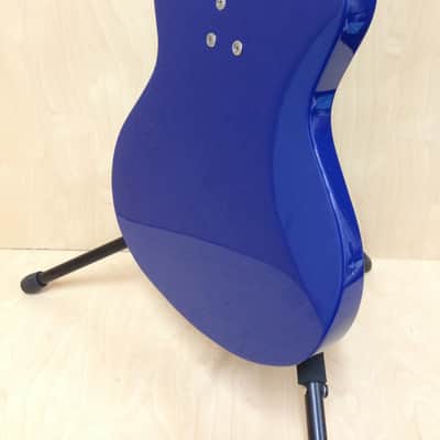 Caraya Ei38 3/4 Size Traveler Series 6 string Electric Guitar Blue-Full Kit image 7